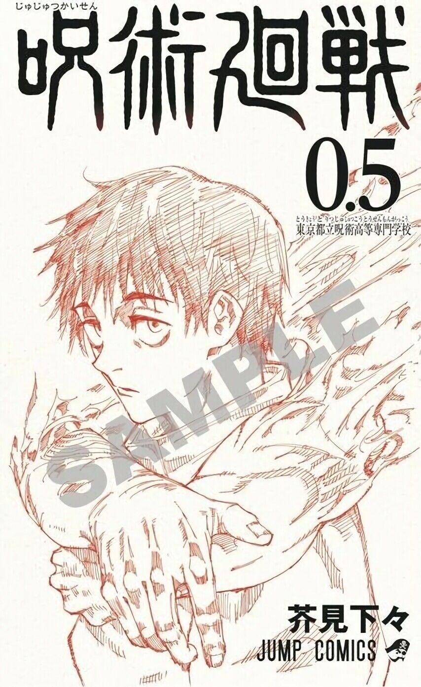 Japaniese Comic Jujutsu Kaisen vol.0.5 & Movie Pamphlet Pre-Order