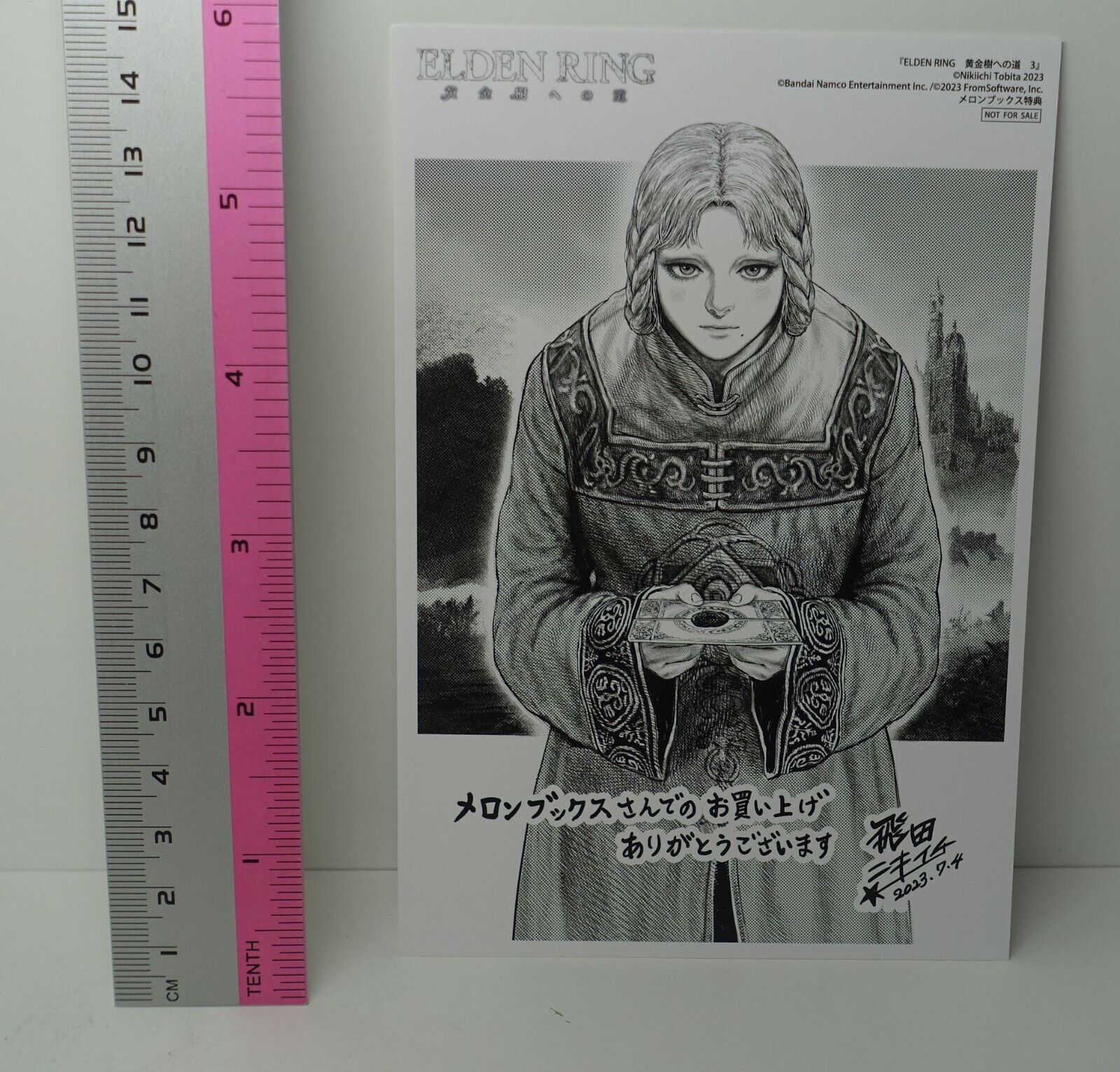 Nikiichi Tobita Elden Ring Comic Privilege Art Card Rya the Scout