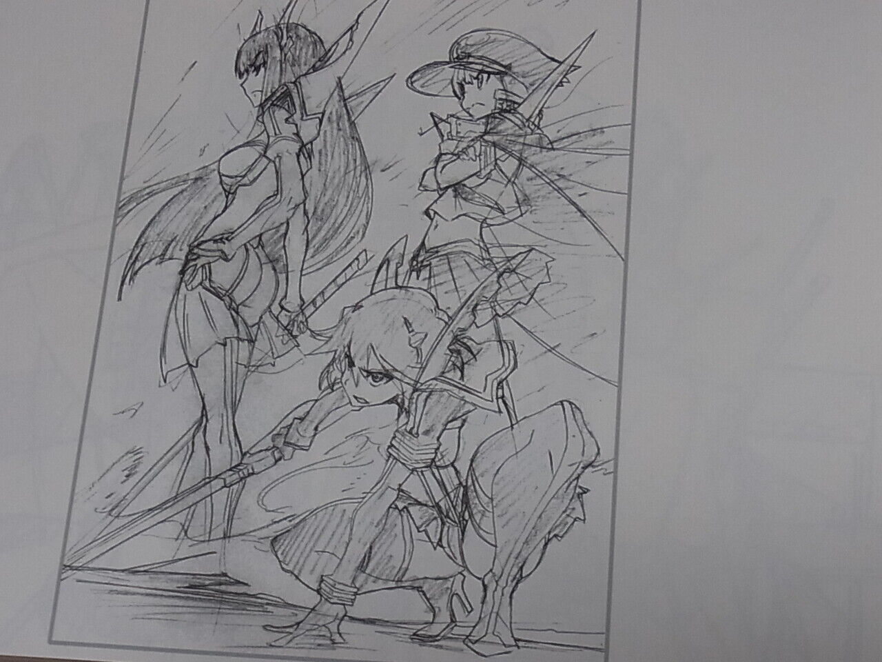 THE ART OF KLK Vol.1 Kill la Kill Design Art Book Hiroyuki Imaishi Autograph