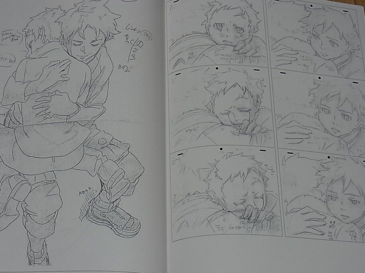 Kenichi Yoshida Eureka Seven Reference Arts for the Key Animation Art Book C96