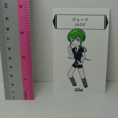 Houseki no Kuni Land of the Lustrous Studio Orange Name Card JADE