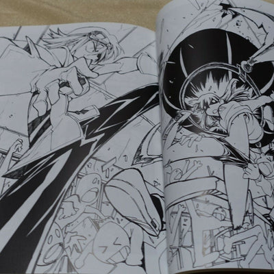 The FLCL Archives Illustration Design Work Key Frame Art 248page