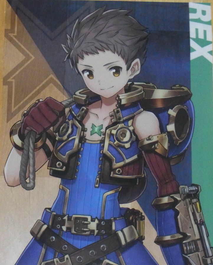 Nintendo Store Xenoblade2 A3 Size Plastic Clear Poster Xenoblade REX