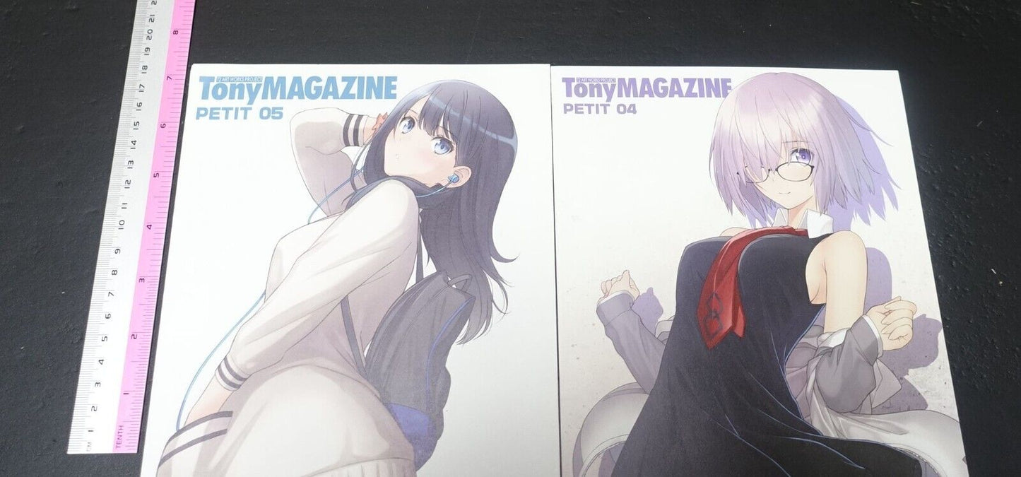 T2 ART WORKS Event Exclusive 4page Booklet TONY MAGAZINE PETIT 04 & 05
