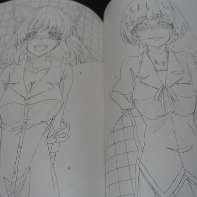 Yataneko Bakemonogatari Animation Staff's Fan Art Book 2 Set