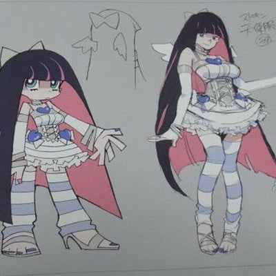 GEEK FLEET The Art Of PSG 1&2 Set Panty and Stocking Design Art Collection Book