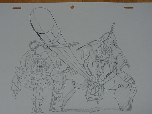 Kill la Kill Printed Key Frame Art 3 piece Set A RARE Ryuko Nui Nonon