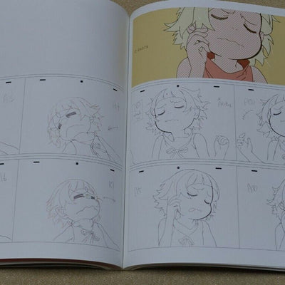 Kizumonogatari Tekketsu-hen Key Animation Note Art Book 308 page monogatari