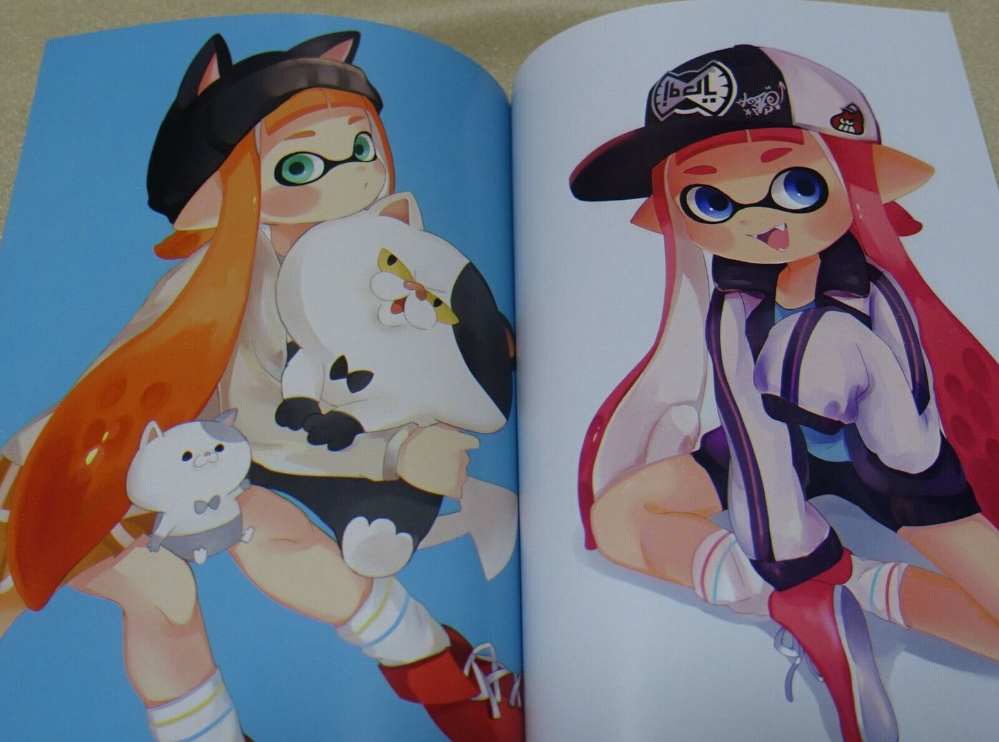 Sanico Splatoon Color Fan Art Book Color