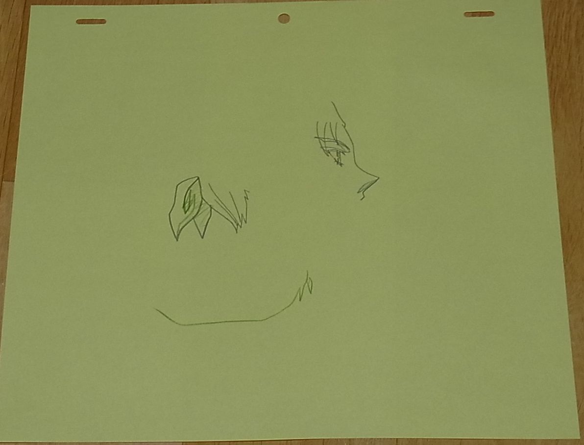 Raw Key Frame Art 11 piece set Tenchi Muyo GXP Airi B Japanese Animation
