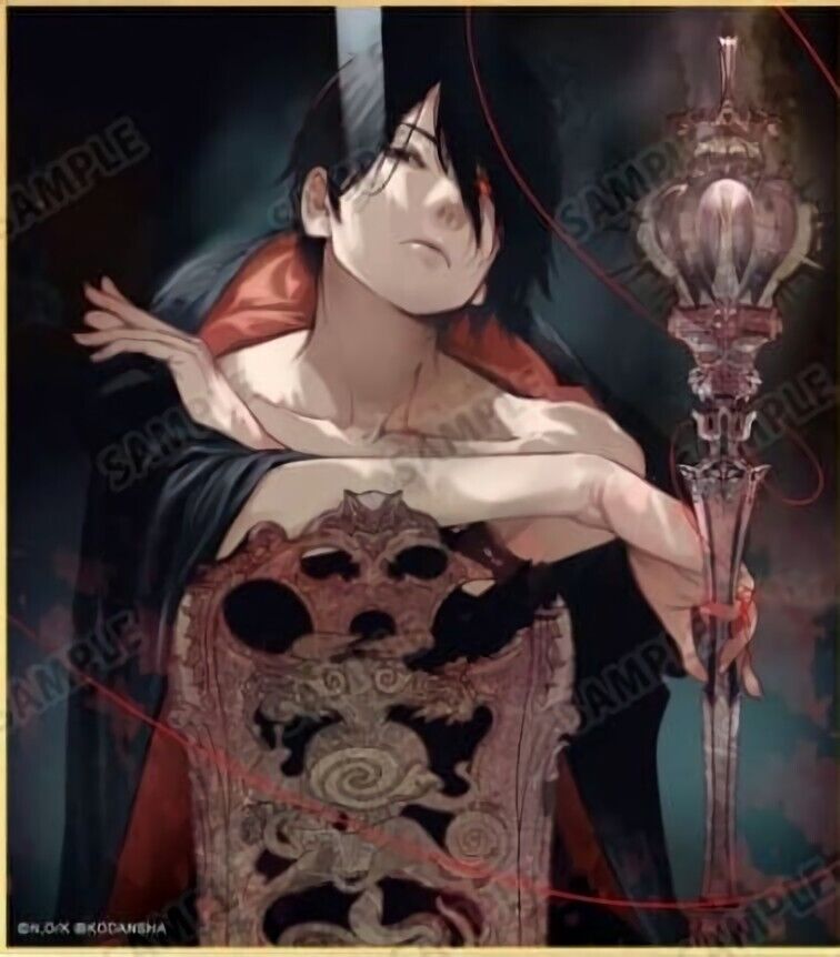 Oh!Great Bakemonogatari Comic Ver Printed Mini Shikishi Art Board Koyomi Araragi