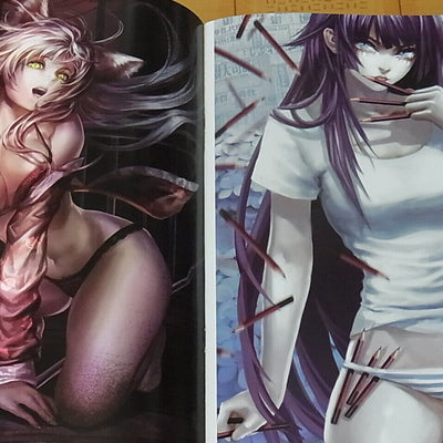 Seikei Doujin Bakemonogatari Fan Art Book Katamonogatari