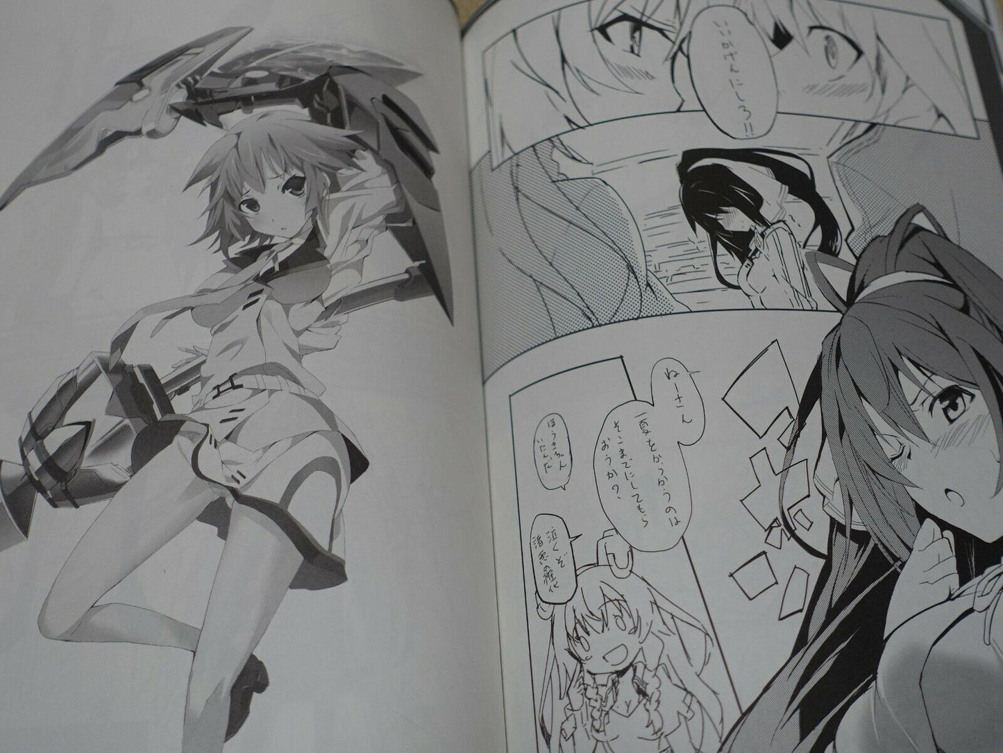 okiura Infinite Stratos Character Designer Design Work Book