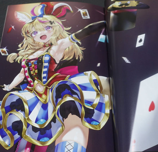 Traco Strawberry VTuver Hololive Fan Art Book polka sketch 1