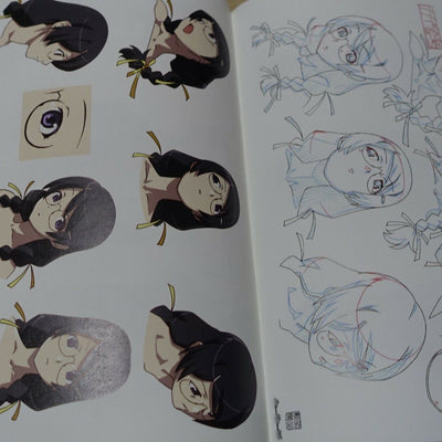 Bakemonogatari Production Note characters White Special Edition