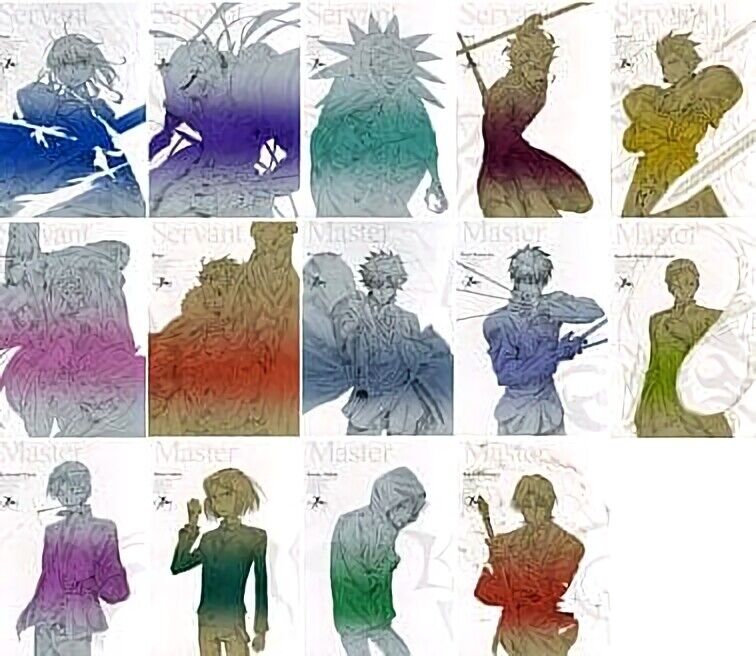ufotable Fate Zero 29x42 cm Poster 14 piece set