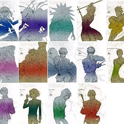 ufotable Fate Zero 29x42 cm Poster 14 piece set