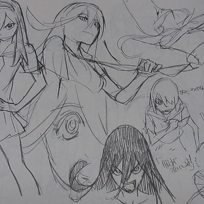 THE ART OF KLK Vol.1-3 Complete Set Kill la Kill Design art Book 148page