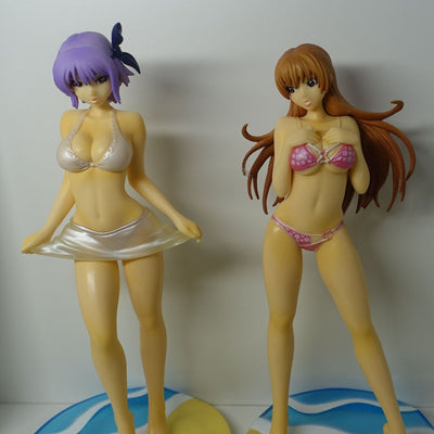 Dead Or Alive Extra Summer Beach Figure Statue Set Kasumi & Ayane DOA no box