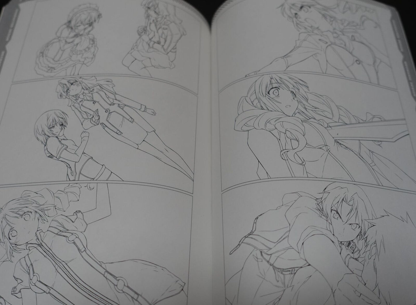 Shirow Tsunashima BALDRSKY ZERO Design & Key Frame Art Book Track Zero