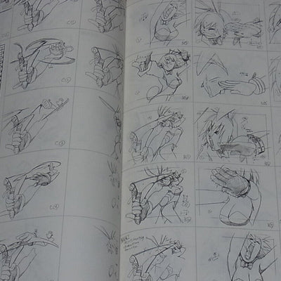 3-7 Days from Japan FLCL Key Frame Art Collection GROUND WORK OF FLCL 222 page