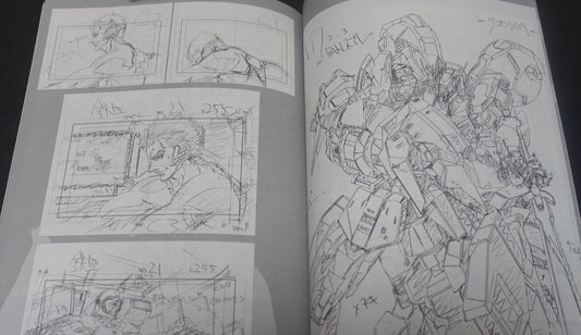 Masami Oobari Gundam Iron-Blooded Orphans Key Frame Art Work Book 3 Set