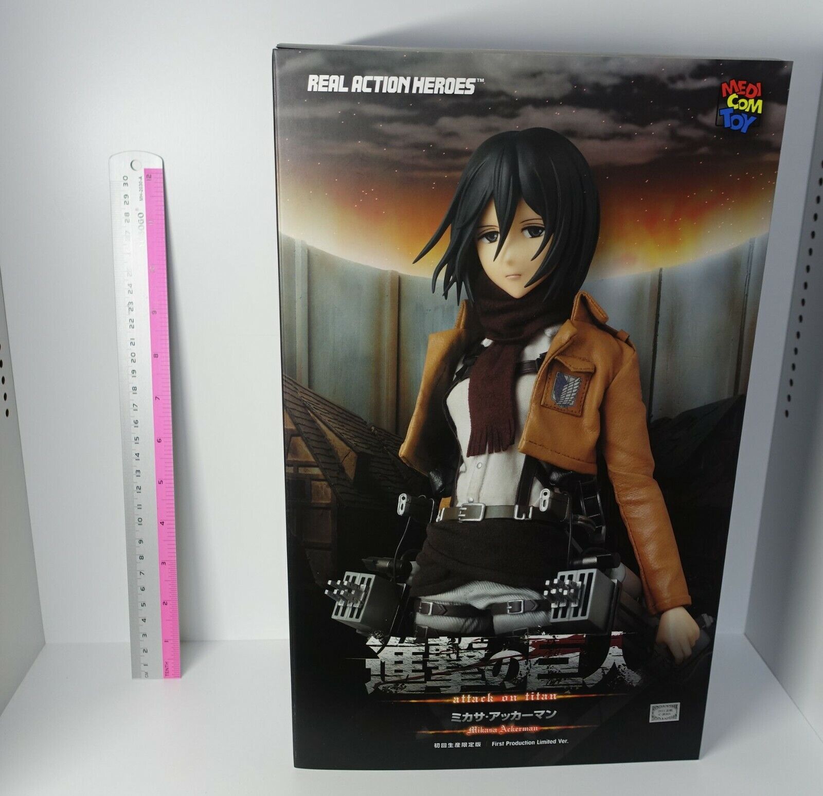 3-7 days RAH Real Action Heroes 1/6 Action Figure Attack on Titan Mikasa