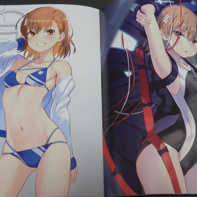 Chillin Party raika9 A Certain Scientific Railgun Mikasa Mikoto Fan Art Book Z2