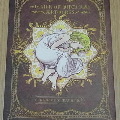 Kamome Shirahama Witch Hat Atelier Art Work Book ATELIER OF WITCH HAT