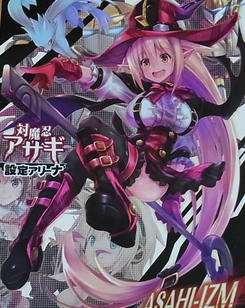 ASAHI-IZM Taimanin Asagi Arena Character Setting Art Book