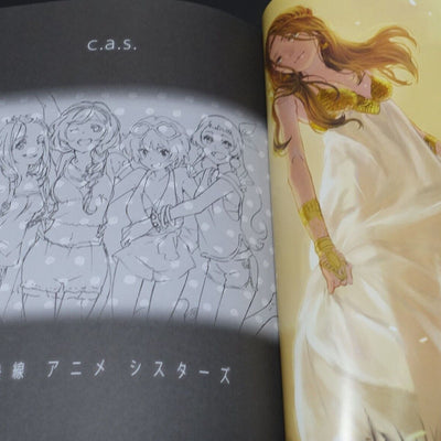 Mai Yoneyama Hiromi Taniguchi etc Art Book Chuousen Anime Sisters C.A.S