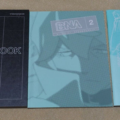 BNA Animation Art Work Book 3 Set vol.2 Design Key Frame Story Board B.N.A