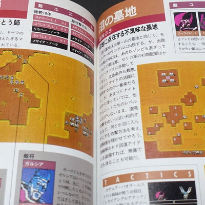 Fire Emblem Gaiden Game Data Book ENCYCLOPEDIA