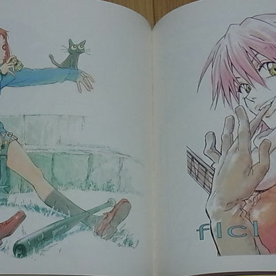 FLCL ART AND TEXT BOOK FLCLISM++