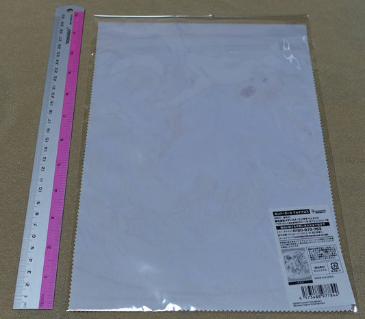 BOMBER GIRL Character Clear Cloth PINE