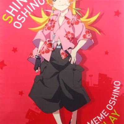 Bakemonogatari 51 x 72 cm Tapestry Shinobu Oshino Meme Costume