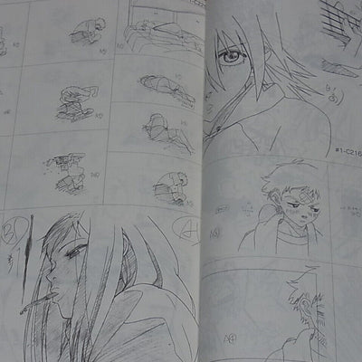 3-7 Days from Japan FLCL Key Frame Art Collection GROUND WORK OF FLCL 222 page