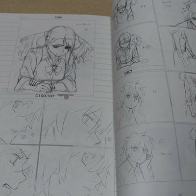 Masayoshi Tanaka Anohana The Flower We Saw That Day Key Frame & Design Book Set