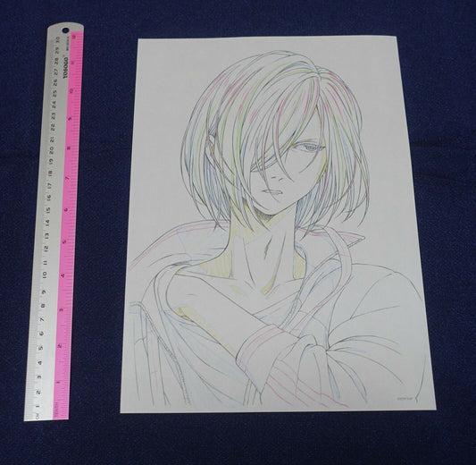 MAPPA Animation YURI!!! ON ICE Print Key Frame Art Sheet 3 Set