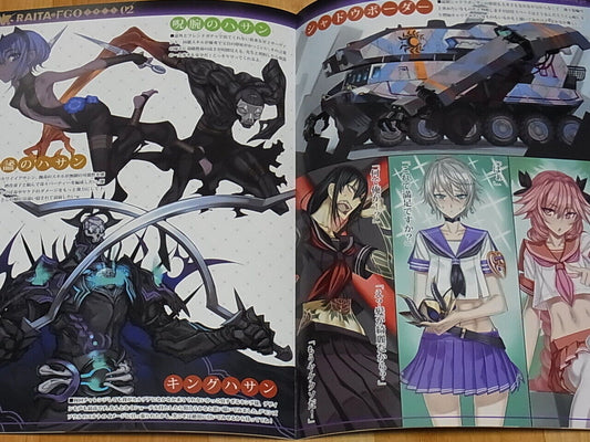Raita Fate FGO Designer's Fan Art Book RAITA no Rakugaki hon02