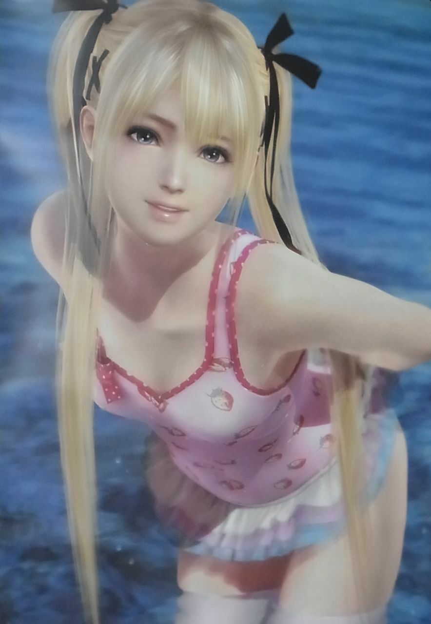 DEAD OR ALIVE 5 Last Round B2 SIZE Bath Room POSTER Marie Rose DOA5
