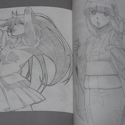 Kasetsu jyuukyo1 Bakemonogatari PUELLA MAGI MADOKA Fan Art Book Coloring book4