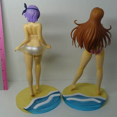 Dead Or Alive Extra Summer Beach Figure Statue Set Kasumi & Ayane DOA no box
