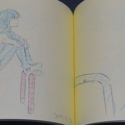 SUSHIO Kill la Kill Characters Art Book SUSHIOTAN 1-3 & LOVE LOVE KLKL & Sticker