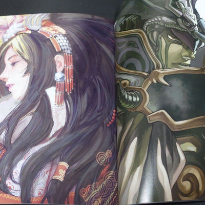 Raita Kazama Kaduki Kugawara Super Sangokushi Taisen Designer's Art Book