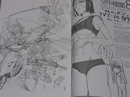 Keitaro Takahashi Illustration art book Kuuchuuloukaku8 Jormungand DESTRO246