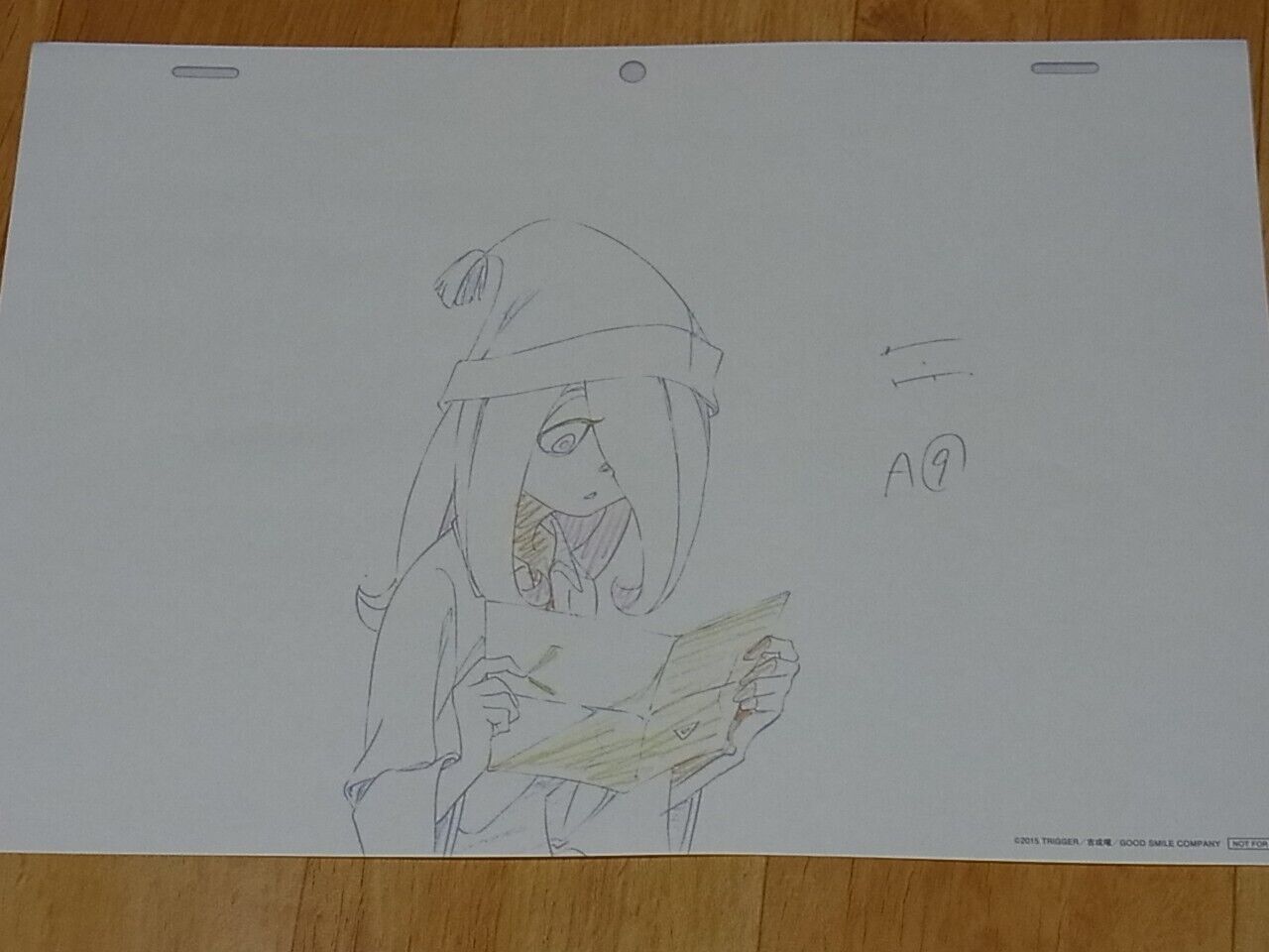 Yoh Yoshinari Little Witch Academia Print Material Art 3 piece Set D