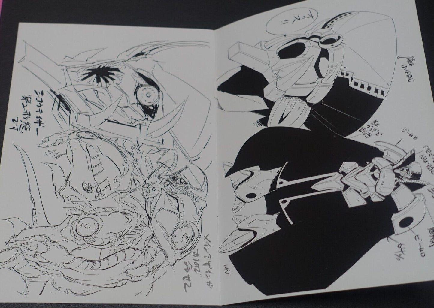 Tetsuya Tashiro Akame ga Kill! Rought Illustration Art Mini Booklet C 8page