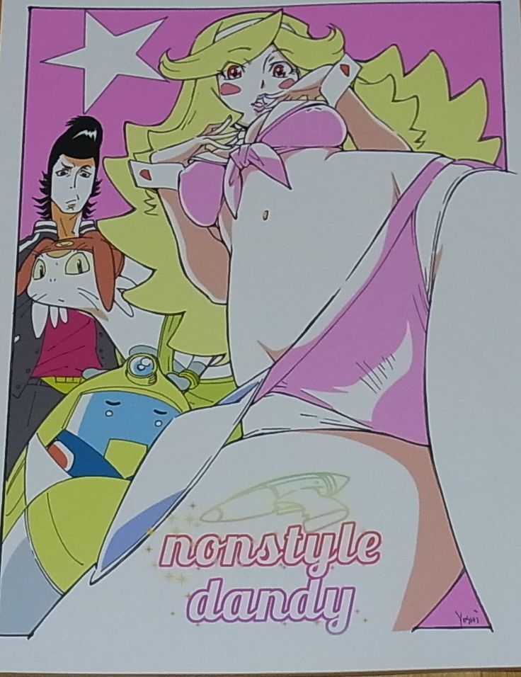 Space Dandy Animation Staff Illustration Doujinshi nonstyle dandy