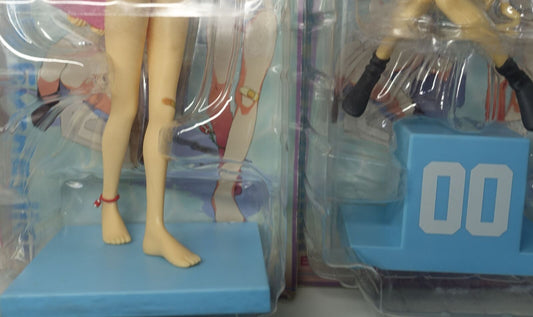 SEGA Evangelion Rei & Asuka White Suim Suit Figure Set